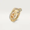 Grain De Cafe-ring, diamanter Grain De Cafe-ring, diamanter