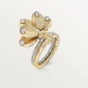 Grain De Cafe-ring, diamanter Grain De Cafe-ring, diamanter