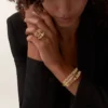 Grain De Cafe-ring, diamanter Grain De Cafe-ring, diamanter