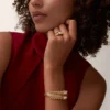 Grain De Cafe-ring, diamanter Grain De Cafe-ring, diamanter