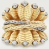 Grain De Cafe-ring, diamanter Grain De Cafe-ring, diamanter