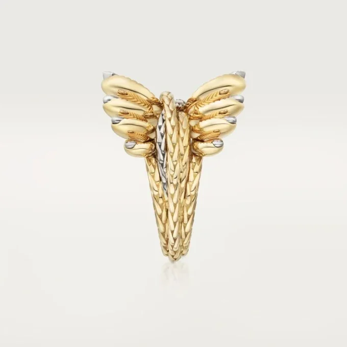 Grain De Cafe-ring, diamanter Grain De Cafe-ring, diamanter