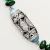High Jewelry halskæde – hvidguld, chalcedon, skarn, turkis, sort lak, diamanter – Cartier High Jewelry halskæde – hvidguld, chalcedon, skarn, turkis, sort lak, diamanter – Cartier