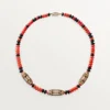 High Jewelry halskæde – Rosaguld, koral, onyx, sort lak, diamanter – Cartier High Jewelry halskæde – Rosaguld, koral, onyx, sort lak, diamanter – Cartier