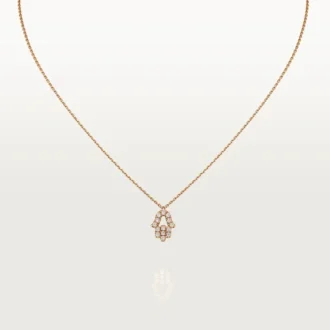 Hjerter og symboler vedhæng – rosa guld, diamanter – Cartier Hjerter og symboler vedhæng – rosa guld, diamanter – Cartier