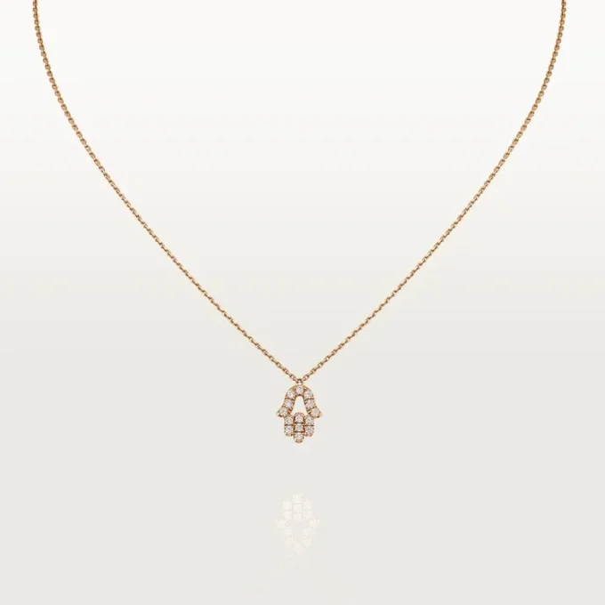 Hjerter og symboler vedhæng – rosa guld, diamanter – Cartier Hjerter og symboler vedhæng – rosa guld, diamanter – Cartier
