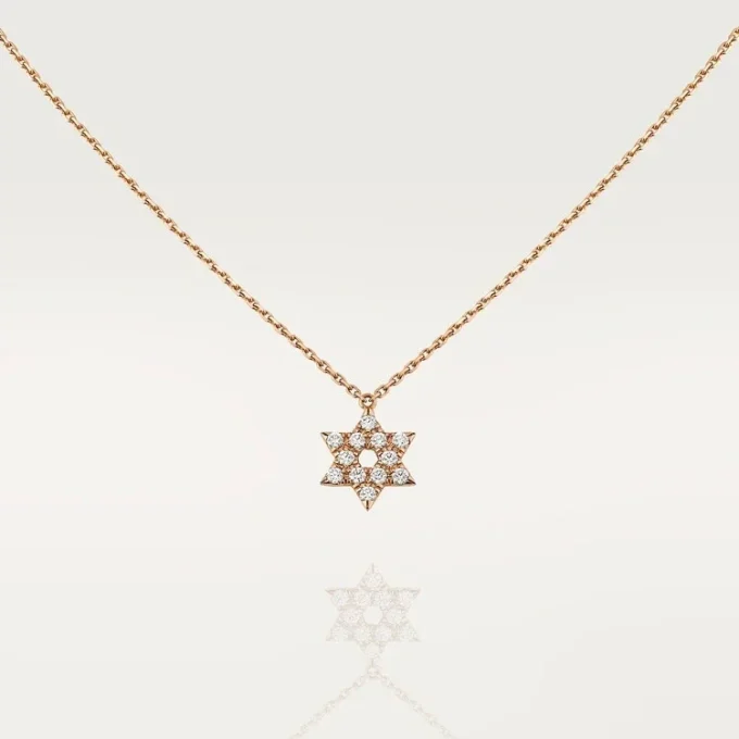 Hjerter og symboler vedhæng – rosa guld, diamanter – Cartier Hjerter og symboler vedhæng – rosa guld, diamanter – Cartier