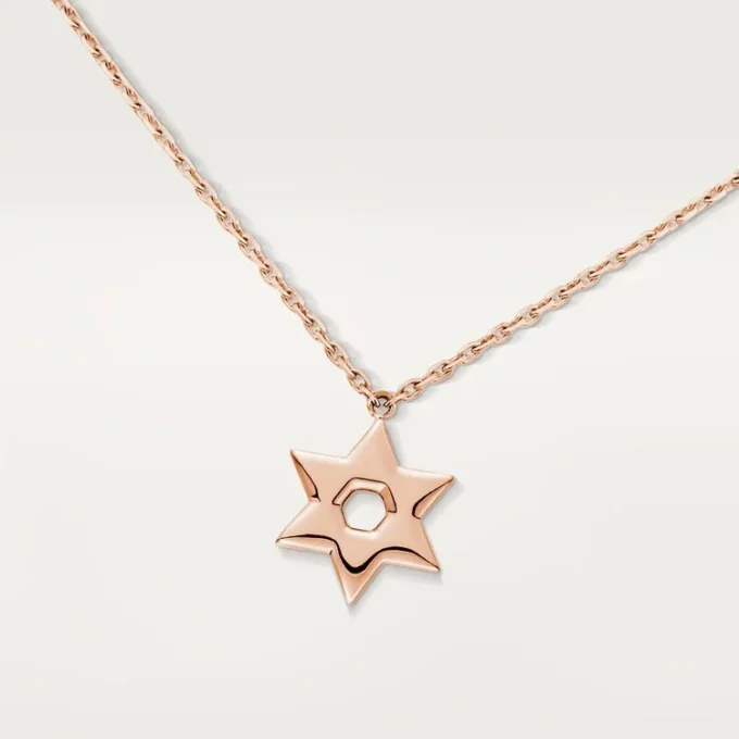 Hjerter og symboler vedhæng – rosa guld, diamanter – Cartier Hjerter og symboler vedhæng – rosa guld, diamanter – Cartier
