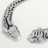 Indomptables De Cartier Torque halskæde, pavé Indomptables De Cartier Torque halskæde, pavé