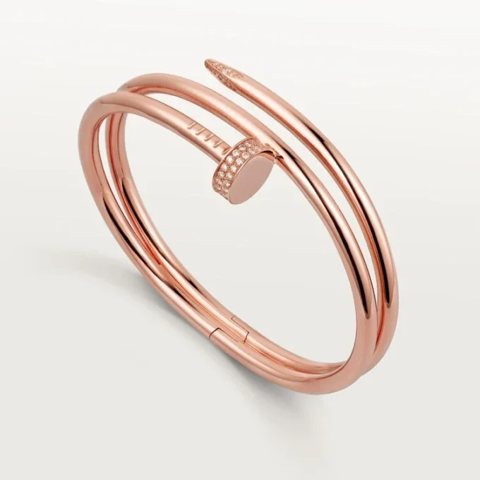 Juste Un Clou-armbånd, dobbelt, diamanter Juste Un Clou-armbånd, dobbelt, diamanter