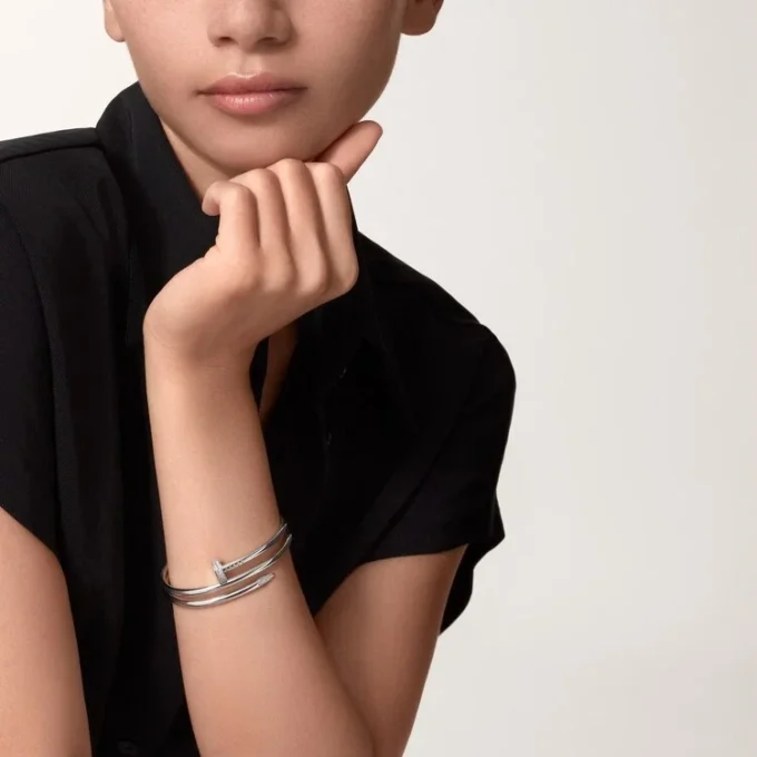 Juste Un Clou-armbånd, dobbelt, diamanter Juste Un Clou-armbånd, dobbelt, diamanter