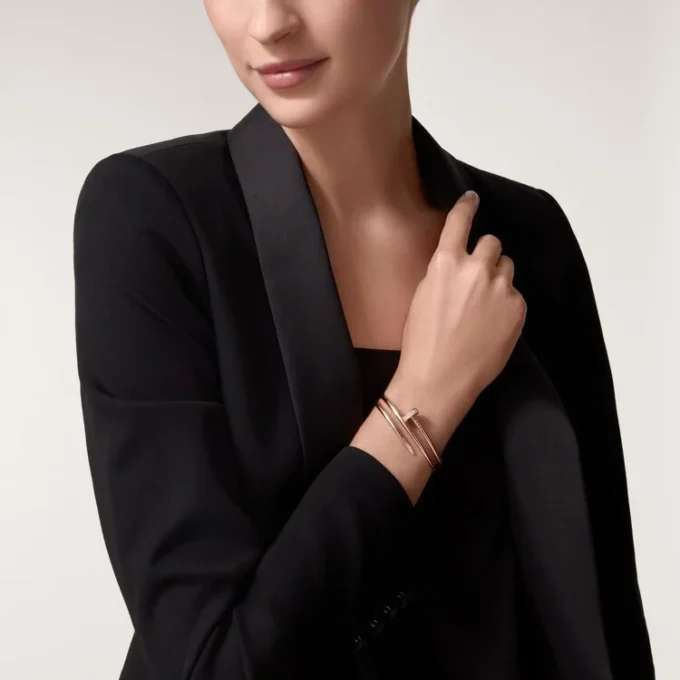 Juste Un Clou-armbånd, dobbelt, diamanter Juste Un Clou-armbånd, dobbelt, diamanter