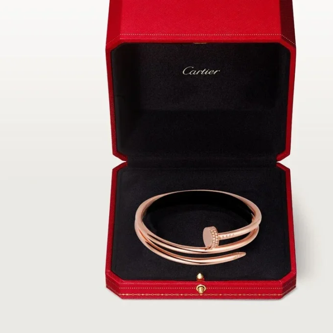 Juste Un Clou-armbånd, dobbelt, diamanter Juste Un Clou-armbånd, dobbelt, diamanter