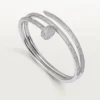 Juste Un Clou armbånd, dobbelt, halvpavet Juste Un Clou armbånd, dobbelt, halvpavet