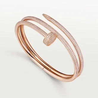 Juste Un Clou armbånd, dobbelt, halvpavet
