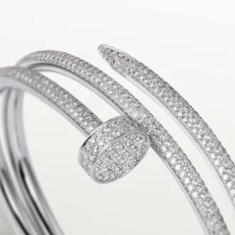 Juste Un Clou armbånd, dobbelt, halvpavet
