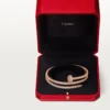 Juste Un Clou armbånd, dobbelt, halvpavet Juste Un Clou armbånd, dobbelt, halvpavet