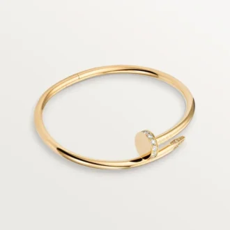 Juste Un Clou armbånd, klassisk model, diamanter