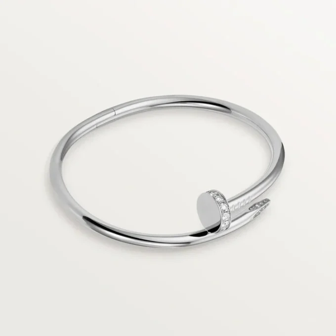 Juste Un Clou armbånd, klassisk model, diamanter Juste Un Clou armbånd, klassisk model, diamanter