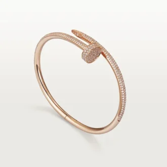 Juste Un Clou armbånd, klassisk model, diamanter