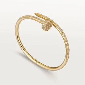 Juste Un Clou armbånd, klassisk model, diamanter