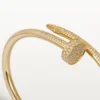 Juste Un Clou armbånd, klassisk model, diamanter Juste Un Clou armbånd, klassisk model, diamanter