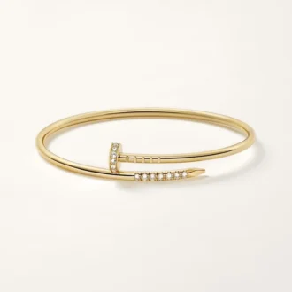 Juste Un Clou-armbånd, lille model, bagudvendte diamanter
