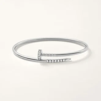Juste Un Clou-armbånd, lille model, bagudvendte diamanter