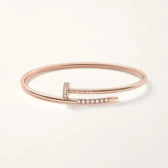 Juste Un Clou-armbånd, lille model, bagudvendte diamanter