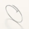 Juste Un Clou-armbånd, lille model, bagudvendte diamanter Juste Un Clou-armbånd, lille model, bagudvendte diamanter