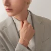Juste Un Clou-armbånd, lille model, bagudvendte diamanter Juste Un Clou-armbånd, lille model, bagudvendte diamanter