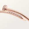 Juste Un Clou-armbånd, lille model, bagudvendte diamanter Juste Un Clou-armbånd, lille model, bagudvendte diamanter
