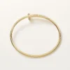 Juste Un Clou-armbånd, lille model, bagudvendte diamanter Juste Un Clou-armbånd, lille model, bagudvendte diamanter