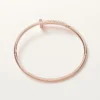 Juste Un Clou-armbånd, lille model, bagudvendte diamanter Juste Un Clou-armbånd, lille model, bagudvendte diamanter