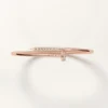 Juste Un Clou-armbånd, lille model, bagudvendte diamanter Juste Un Clou-armbånd, lille model, bagudvendte diamanter