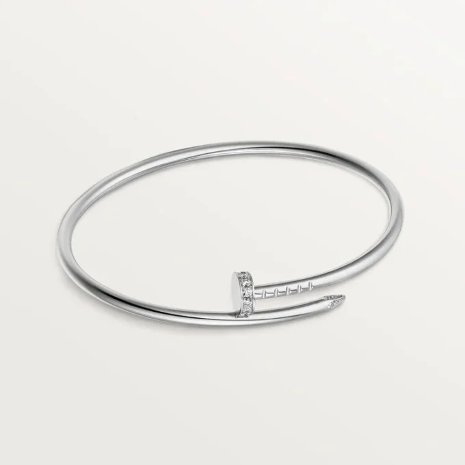 Juste Un Clou-armbånd, lille model, diamanter Juste Un Clou-armbånd, lille model, diamanter