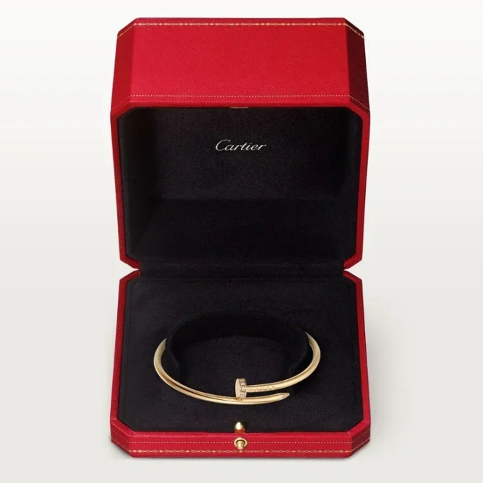 Juste Un Clou-armbånd, lille model, diamanter Juste Un Clou-armbånd, lille model, diamanter