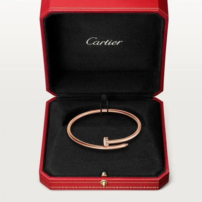 Juste Un Clou-armbånd, lille model, diamanter Juste Un Clou-armbånd, lille model, diamanter
