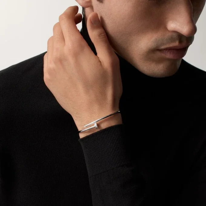 Juste Un Clou-armbånd, lille model, diamanter Juste Un Clou-armbånd, lille model, diamanter