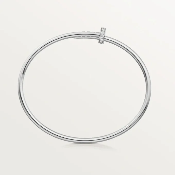 Juste Un Clou-armbånd, lille model, diamanter Juste Un Clou-armbånd, lille model, diamanter