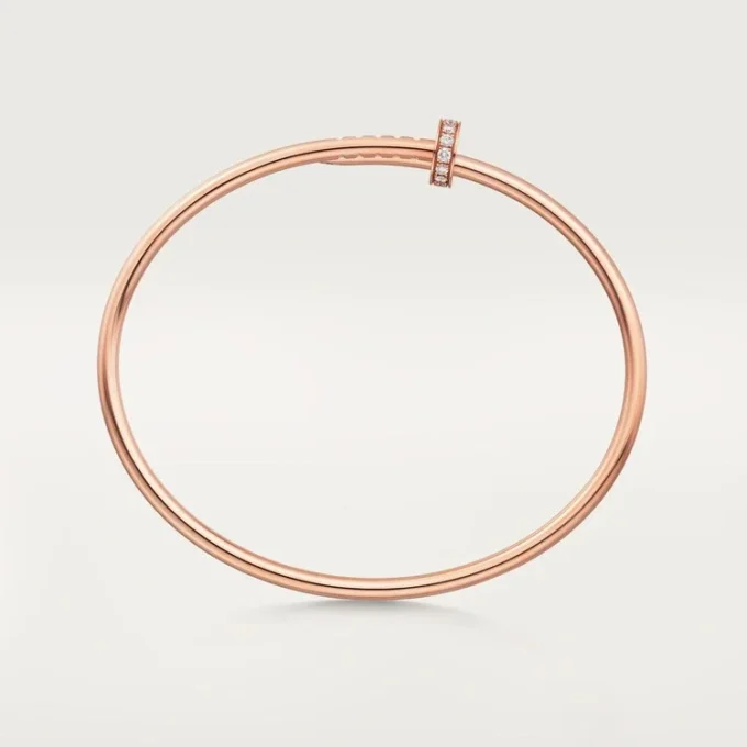 Juste Un Clou-armbånd, lille model, diamanter Juste Un Clou-armbånd, lille model, diamanter