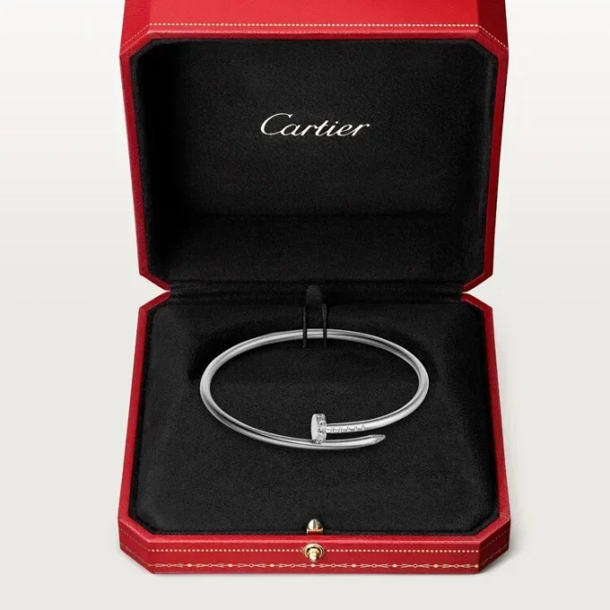 Juste Un Clou-armbånd, lille model, diamanter Juste Un Clou-armbånd, lille model, diamanter