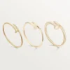 Juste Un Clou-armbånd, lille model, diamanter Juste Un Clou-armbånd, lille model, diamanter