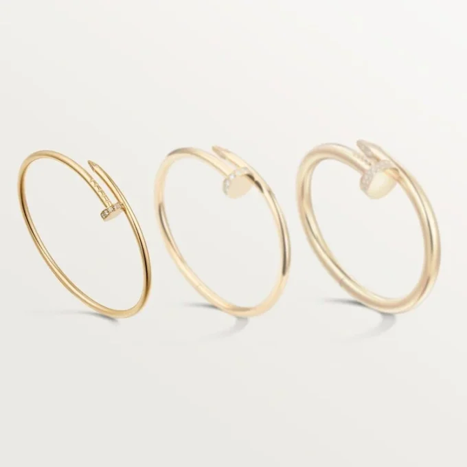 Juste Un Clou-armbånd, lille model, diamanter Juste Un Clou-armbånd, lille model, diamanter