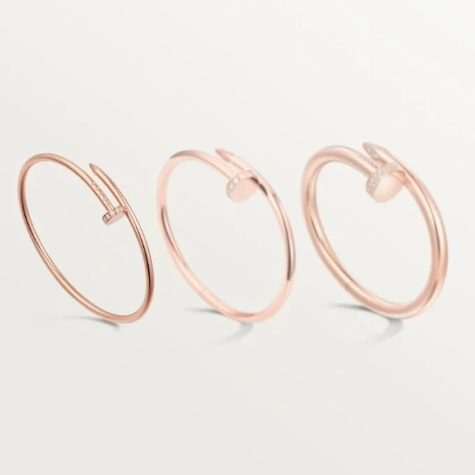 Juste Un Clou-armbånd, lille model, diamanter Juste Un Clou-armbånd, lille model, diamanter