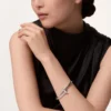 Juste Un Clou-armbånd, stor model, diamanter Juste Un Clou-armbånd, stor model, diamanter