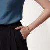 Juste Un Clou-armbånd, stor model, diamanter Juste Un Clou-armbånd, stor model, diamanter