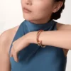 Juste Un Clou-armbånd, stor model, diamanter Juste Un Clou-armbånd, stor model, diamanter