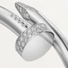 Juste Un Clou-armbånd, stor model, diamanter Juste Un Clou-armbånd, stor model, diamanter