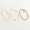 Juste Un Clou-armbånd, stor model, diamanter Juste Un Clou-armbånd, stor model, diamanter
